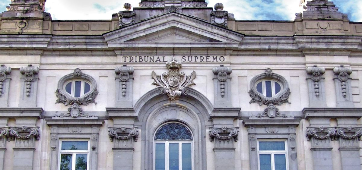 Fachada del tribunal supremo